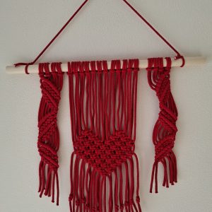 Makrama „Czerwony Akcent”
