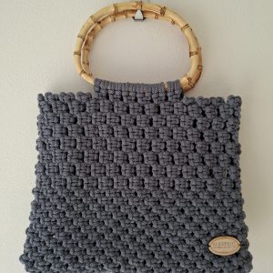 Torebka Grafitowa Boho